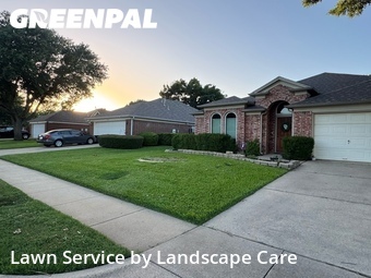 Grass Cutin Euless,76039,Lawn Maintenance by Landscape Care, work completed in Jun , 2026