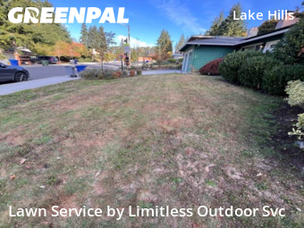 Weekly Mowing in Bellevue, 98007, Lawn Cutting by Limitless Outdoor Svc, work completed in Nov , 2025