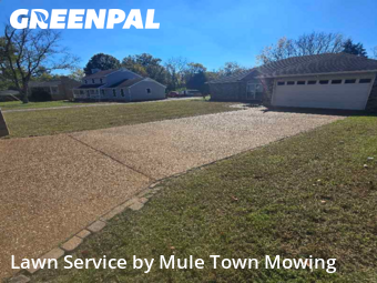 Yard Mowingin Murfreesboro,37129,Lawn Care Service by Mule Town Mowing , work completed in Dec , 2025