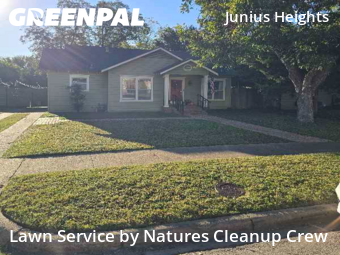 Lawn Maintenancein Dallas,75214,Yard Cutting by Natures Cleanup Crew, work completed in Nov , 2025