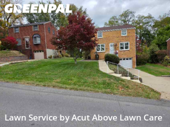 Weekly Mowing in Bethel Park, 15102, Yard Care Services by Acut Above Lawn Care, work completed in Nov , 2025