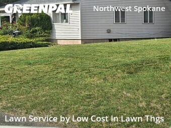 Lawn mowed in Spokane, 99205