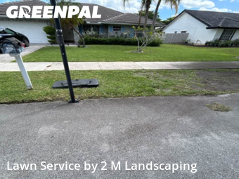 Lawn Maintenancein Davie,33325,Grass Cutting by 2 M Landscaping, work completed in Nov , 2025