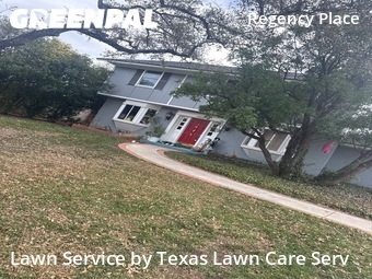 Lawn mowed in San Antonio, 78217