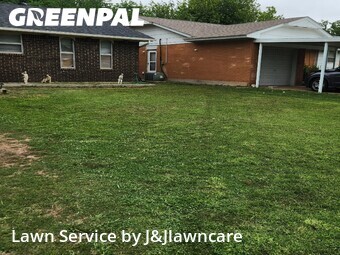 Lawn Cuttingin Moore,73160,Grass Cut by J&Jlawncare, work completed in Jun , 2026