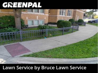 Grass Care in Maywood, 60153, Backyard Mowing by Bruce Lawn Service, work completed in Oct , 2025