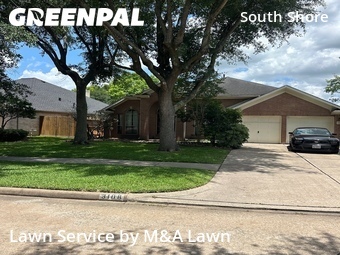 Lawn Mowing Servicein League City,77573,Lawn Care by M&A Lawn, work completed in Jun , 2026