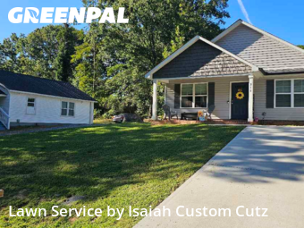 Lawn Mowingin Kannapolis,28081,Lawn Mow by Isaiah Custom Cutz, work completed in Nov , 2025