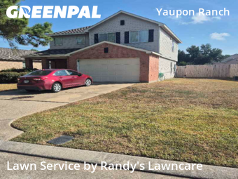 Lawn Care Servicein Cypress,77433,Grass Cutting by Randy's Lawncare , work completed in Nov , 2025