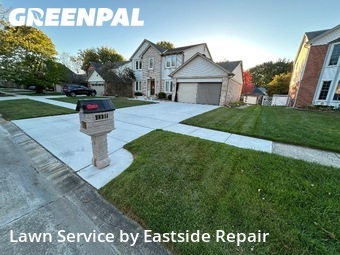 Grass Cutting in Clinton Township, 48038, Lawn Management by Eastside Repair, work completed in Nov , 2025