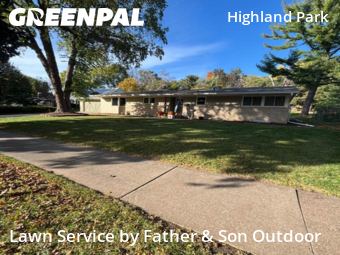 Grass Cutting in Saint Paul, 55116, Lawn Management by Father & Son Outdoor, work completed in Nov , 2025