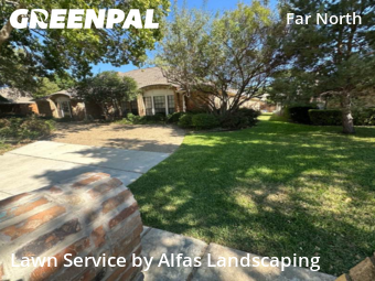 Lawn Mowingin Dallas,75287,Lawn Care Service by Alfas Landscaping, work completed in Nov , 2025