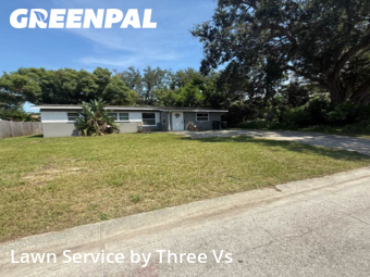 Lawn Mowin Palm Harbor,34683,Lawn Service by Three Vs , work completed in Nov , 2025
