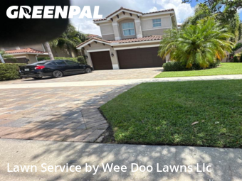 Front Yard Mowing in Boynton Beach, 33473, Lawn Services by Wee Doo Lawns Llc, work completed in Nov , 2025