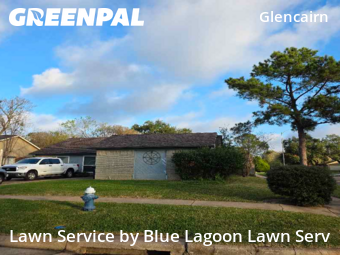 Grass Cuttingin Houston,77084,Lawn Maintenance by Blue Lagoon Lawn Serv, work completed in Jan , 2026