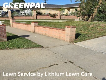 Work completed by professional-lawn-care-service-in-Corona-CA