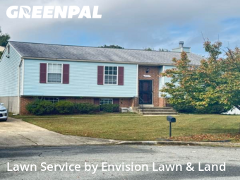 Front Yard Mowing in Upper Marlboro, 20774, Yard Management by Envision Lawn & Land, work completed in Nov , 2025