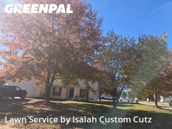 Front Yard Mowing in Concord, 28025, Front Yard Mowing by Isaiah Custom Cutz, work completed in Nov , 2025