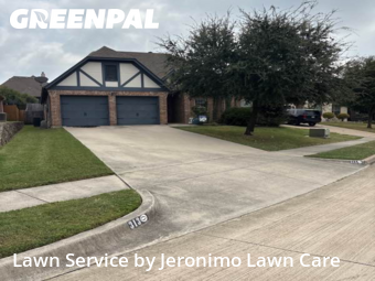 Lawn Maintenancein Benbrook,76126,Lawn Care Service by Jeronimo Lawn Care , work completed in Dec , 2025