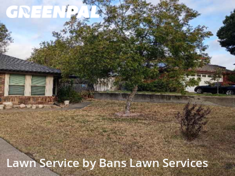 Landscaping In Grand Prairie,75052,Landscapers by Bans Lawn Services , work completed in Nov , 2025