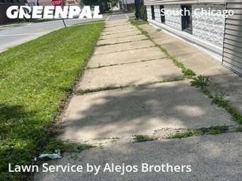 Lawn Cutin Chicago,60617,Lawn Mow by Alejos Brothers, work completed in Jun , 2026