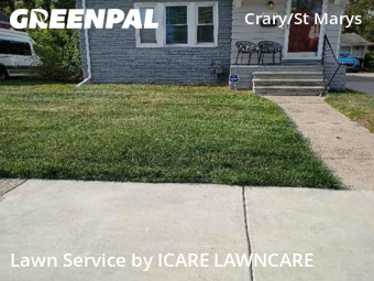 Yard Cutting in Detroit, 48227, Yard Grooming by ICARE LAWNCARE , work completed in Nov , 2025