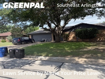 Lawn Care Servicein Burleson,76028,Yard Mowing by Name Your Price Lawn, work completed in Jul , 2026