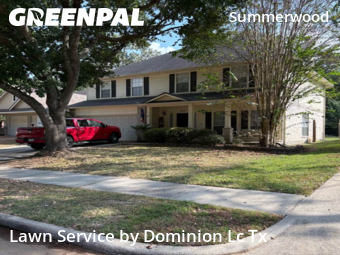 Lawn Cuttingin Houston,77044,Lawn Maintenance by Dominion Lc Tx, work completed in Nov , 2025