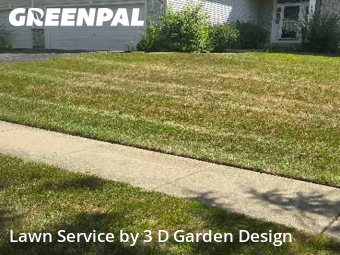 Lawn Cutting in Algonquin, 60102, Grass Care by 3 D Garden Design, work completed in Dec , 2025