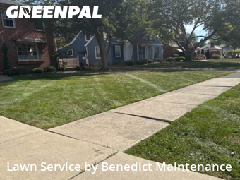 Yard Mowing in Fairview Park, 44126, Mowing Services by Benedict Maintenance, work completed in Oct , 2025