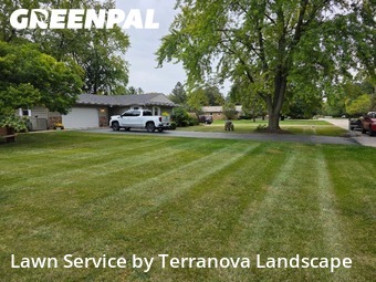 Yard Cutting in Bristol, 60512, Yard Mowing by Terranova Landscape, work completed in Nov , 2025