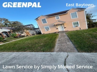 Grass Cutin Baytown,77520,Lawn Mow by Simply Mowed Service, work completed in Jan , 2026