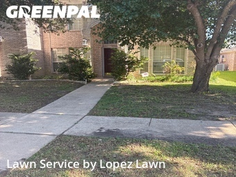 Grass Cutin Lewisville,75067,Yard Mowing by Lopez Lawn, work completed in Jun , 2026