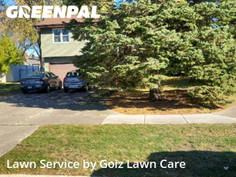 Lawn Servicein Bolingbrook,60440,Yard Mowing by Goiz Lawn Care, work completed in Dec , 2025