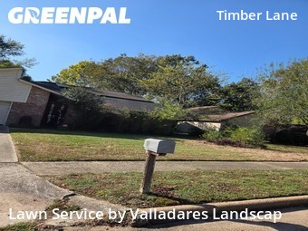 Yard Mowingin Spring,77373,Lawn Mowing Service by Valladares Landscap, work completed in Dec , 2025