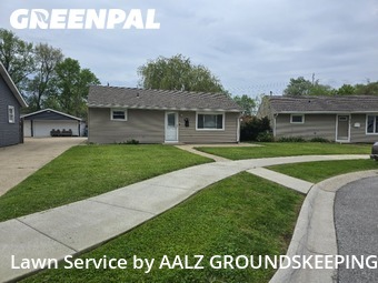 Lawn mowing work completed in Highland, CA