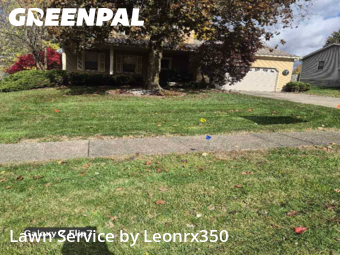 Front Yard Mowing in Niles, 44446, Lawn Services by Leonrx350, work completed in Dec , 2025