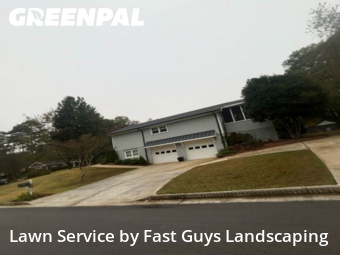 Grass Cutin Smyrna,30082,Lawn Mowing Service by Fast Guys Landscaping, work completed in Dec , 2025