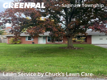 Yard Mowingin Saginaw,48638,Yard Cutting by Chuck’s Lawn Care , work completed in Jan , 2026