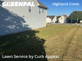 Lawn Maintenancein Charlotte,28269,Lawn Cutting by Curb Appeal, work completed in Dec , 2025