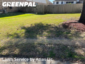 Lawn Carein Pearland,77584,Lawn Care Service by Atlas Llc, work completed in Feb , 2026