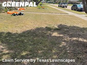 Grass Cuttingin Garland,75042,Lawn Care Service by Texas Lawnscapes, work completed in Nov , 2025
