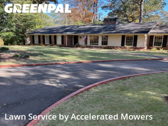 Grass Care in Mountain Brook, 35223, Lawn Work by Accelerated Mowers , work completed in Nov , 2025