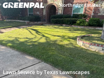 Lawn Maintenancein Plano,75024,Lawn Cut by Texas Lawnscapes, work completed in Nov , 2025