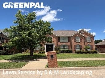 Lawn Mowin Flower Mound,75028,Lawn Care by B & M Landscaping, work completed in Jun , 2026