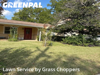 Grass Cutin Denton,76209,Yard Cutting by Grass Choppers , work completed in Oct , 2025