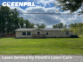 Yard Mowingin Saginaw,48601,Yard Cutting by Chuck’s Lawn Care , work completed in Oct , 2025