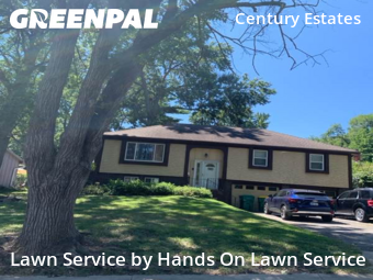 Lawn Mowing Servicein Overland Park,66214,Lawn Cut by Hands On Lawn Service, work completed in Dec , 2025