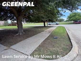 Lawn mowed in Princeton, 75407