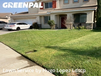 Lawn mowing work completed in Menifee, CA